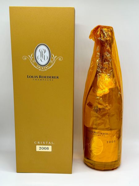 Louis Roederer, Cristal Brut Vintage 2008  - Asta Vini e Spumanti: grand cru d'Italia e di Franci - Associazione Nazionale - Case d'Asta italiane