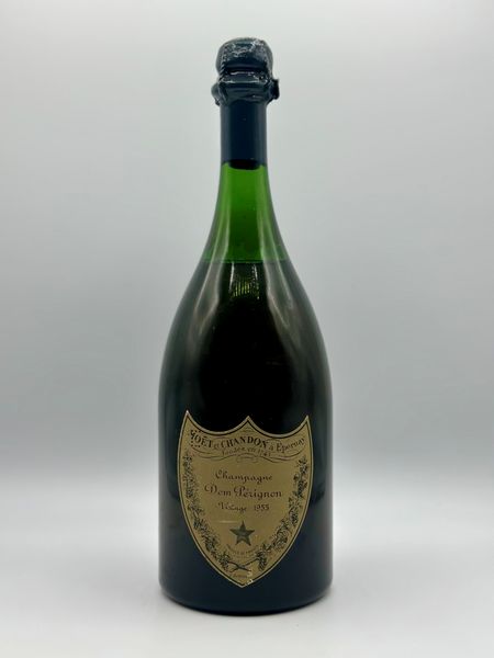 Mot & Chandon, Dom Prignon Brut Vintage 1955  - Asta Vini e Spumanti: grand cru d'Italia e di Franci - Associazione Nazionale - Case d'Asta italiane