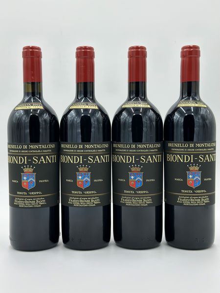 Biondi Santi, Brunello di Montalcino  - Asta Vini e Spumanti: grand cru d'Italia e di Franci - Associazione Nazionale - Case d'Asta italiane