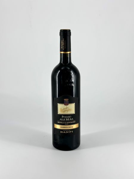 Castello Banfi Poggio alle Mura, Brunello di Montalcino Riserva  - Asta Vini e Spumanti: grand cru d'Italia e di Franci - Associazione Nazionale - Case d'Asta italiane