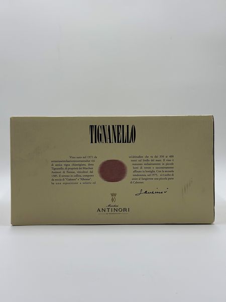 Marchesi Antinori, Tignanello  - Asta Vini e Spumanti: grand cru d'Italia e di Franci - Associazione Nazionale - Case d'Asta italiane