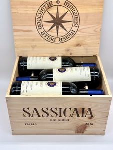 Tenuta San Guido, Sassicaia  - Asta Vini e Spumanti: grand cru d'Italia e di Franci - Associazione Nazionale - Case d'Asta italiane