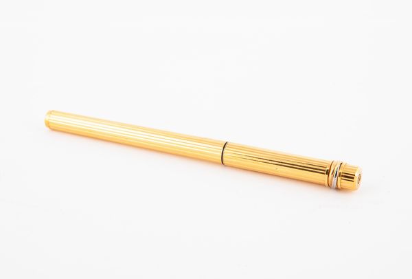 Cartier Must de - Roller in metallo placcato in oro giallo, bianco e smalto  - Asta Penne e Accessori da Scrivania - Associazione Nazionale - Case d'Asta italiane