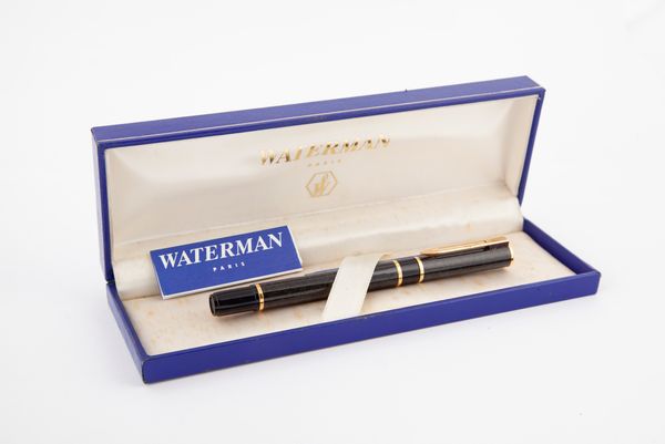 Waterman - Penna stilografica in metallo smaltato  - Asta Penne e Accessori da Scrivania - Associazione Nazionale - Case d'Asta italiane