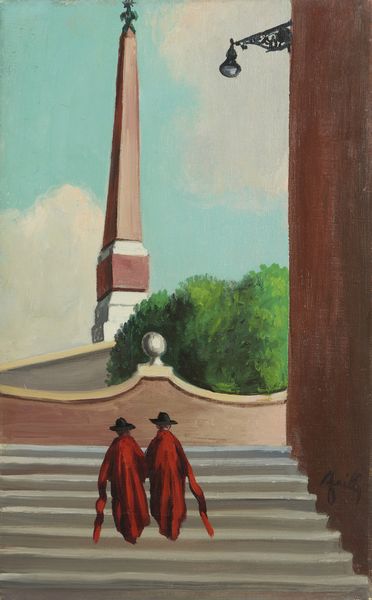 FAILLA FABIO (1917 - 1987) : OBELISCO A TRINITA' DEI MONTI, RAMPA MIGNANELLI  - Asta Asta 442 | ARTE MODERNA E CONTEMPORANEA Virtuale - Associazione Nazionale - Case d'Asta italiane