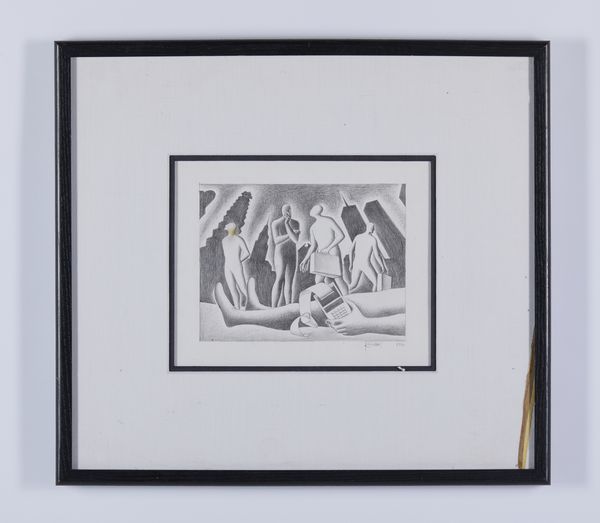 KOSTABI MARK (n. 1960) : STUDY FOR MISCALCULATION, 1990  - Asta Asta 442 | ARTE MODERNA E CONTEMPORANEA Virtuale - Associazione Nazionale - Case d'Asta italiane