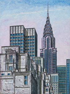 CAPUTO  TONINO (1933 - 2021) - CHRYSLER TOWER SUNRISE