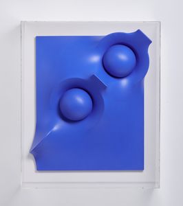 RIGEL HECTOR (n. 1957) - SUPERFICIE BLU N.52, 2022