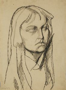 BASAGLIA VITTORIO (1936 - 2005) - SENZA TITOLO, 1953