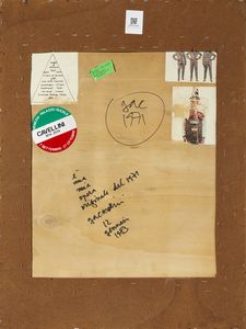 CAVELLINI GUGLIELMO ACHILLE (1914 - 1990) : LES MARITRES DE LA PEINTURE, 1971  - Asta Asta 442 | ARTE MODERNA E CONTEMPORANEA Virtuale - Associazione Nazionale - Case d'Asta italiane