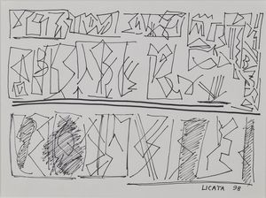 LICATA RICCARDO (1929 - 2014) - SENZA TITOLO, 1998.