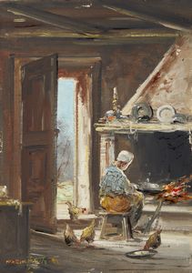 FATTORI MARIO (n. 1930) - SENZA TITOLO ( INTERNO).