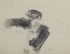 CANIARIS VLASSIS  (1928 - 2011) - SENZA TITOLO, 1961