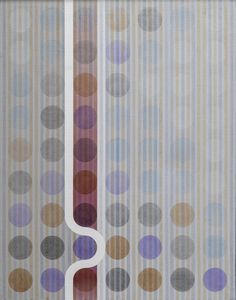 NANGERONI CARLO (n. 1922) - INDICAZIONE VERTICALE, 1990