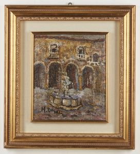 DOLCI  MARTINO (1912 - 1994) : SENZA TITOLO.  - Asta Asta 442 | ARTE MODERNA E CONTEMPORANEA Virtuale - Associazione Nazionale - Case d'Asta italiane