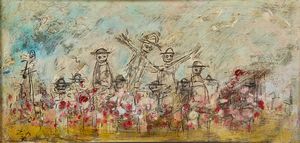 ZAVATTINI CESARE  (1902 - 1989) - SENZA TITOLO, 1950