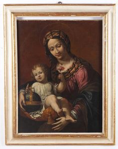 Madonna con bambino  - Asta Dipinti Antichi - Associazione Nazionale - Case d'Asta italiane