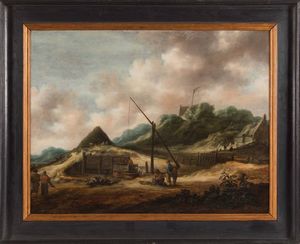Molenaer Nicolaes - Paesaggio con contadini