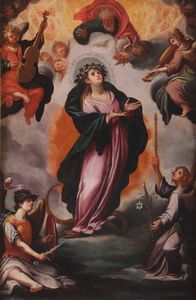 Imparato Girolamo - Madonna in gloria