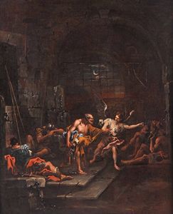 Magnasco Alessandro - San Pietro liberato dall'Angelo