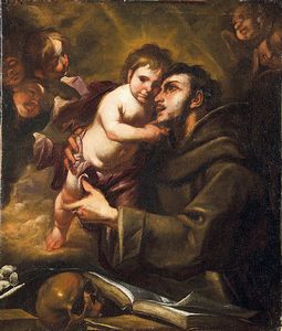 Assereto Gioacchino - S.Antonio da Padova con il Bambino Ges