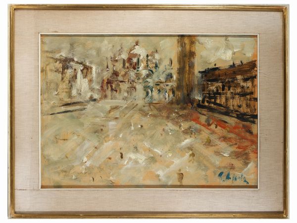 Emanuele Cappello : Basilica di Piazza S. Pietro  - Asta L'arte di arredare - Associazione Nazionale - Case d'Asta italiane