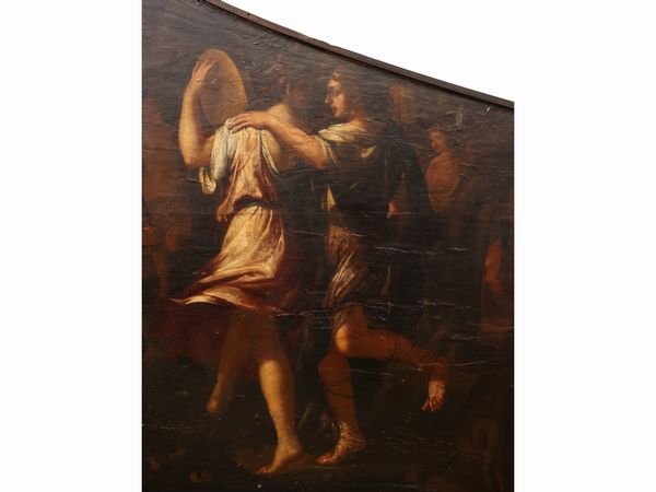 Scuola veneta del XVII secolo : Clavicembalo, Toscana, prima met� del XVII secolo  - Asta L'arte di arredare - Associazione Nazionale - Case d'Asta italiane