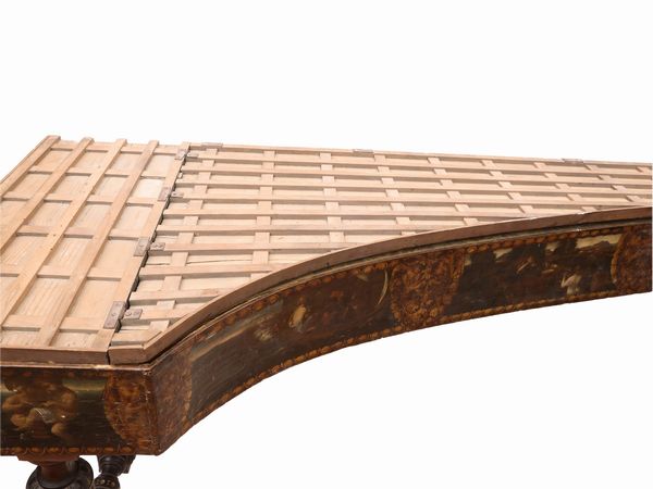 Scuola veneta del XVII secolo : Clavicembalo, Toscana, prima met� del XVII secolo  - Asta L'arte di arredare - Associazione Nazionale - Case d'Asta italiane