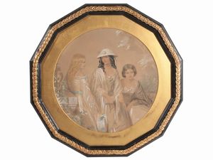 Scuola inglese - Ritratti di fanciulle