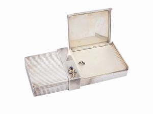 Trousse da borsetta in argento  - Asta L'arte di arredare - Associazione Nazionale - Case d'Asta italiane