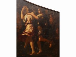 Scuola veneta del XVII secolo : Clavicembalo, Toscana, prima met� del XVII secolo  - Asta L'arte di arredare - Associazione Nazionale - Case d'Asta italiane