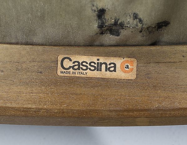 PARISI ICO (1916 - 1996) : Sei sedie con braccioli mod. 814 per Cassina, Meda  - Asta Asta 443 | DESIGN E ARTI DECORATIVE DEL NOVECENTO Online - Associazione Nazionale - Case d'Asta italiane
