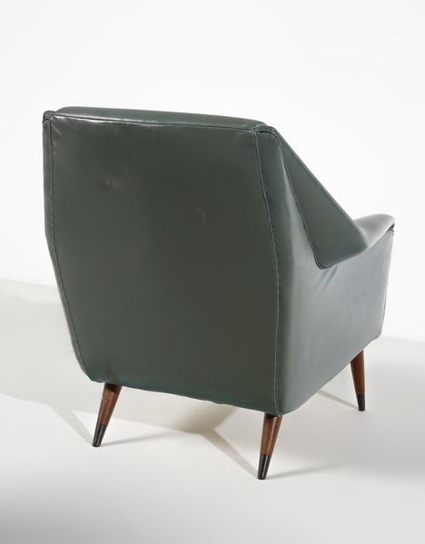 DE CARLI CARLO (1910 - 1999) : Coppia di poltrone mod. 806 per Figli di Amedeo Cassina, Meda  - Asta Asta 443 | DESIGN E ARTI DECORATIVE DEL NOVECENTO Online - Associazione Nazionale - Case d'Asta italiane