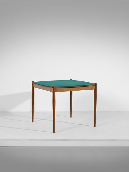 PONTI GIO (1891 - 1979) : Tavolo da gioco Club per Fratelli Reguitti, Agnosine  - Asta Asta 443 | DESIGN E ARTI DECORATIVE DEL NOVECENTO Online - Associazione Nazionale - Case d'Asta italiane