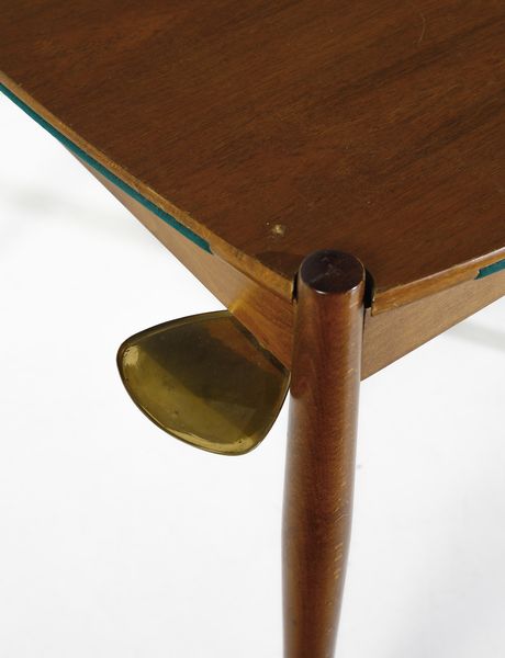 PONTI GIO (1891 - 1979) : Tavolo da gioco Club per Fratelli Reguitti, Agnosine  - Asta Asta 443 | DESIGN E ARTI DECORATIVE DEL NOVECENTO Online - Associazione Nazionale - Case d'Asta italiane