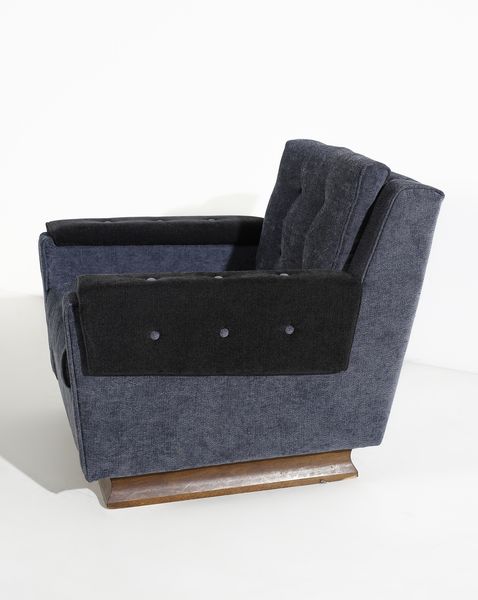 MANIFATTURA ITALIANA : Coppia di poltrone  - Asta Asta 443 | DESIGN E ARTI DECORATIVE DEL NOVECENTO Online - Associazione Nazionale - Case d'Asta italiane