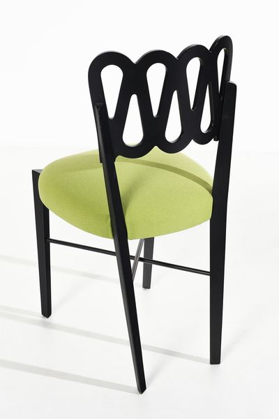 PONTI GIO (1891 - 1979) : Quattro sedie mod. 696 per Montina, Udine  - Asta Asta 443 | DESIGN E ARTI DECORATIVE DEL NOVECENTO Online - Associazione Nazionale - Case d'Asta italiane