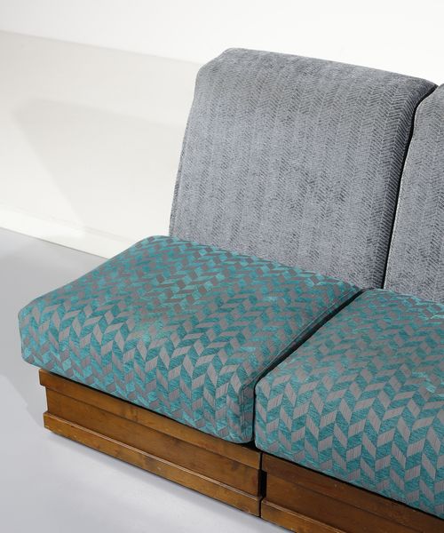 FRIGERIO LUCIANO (1928 - 1999) : Divano modulare (6 pezzi)  - Asta Asta 443 | DESIGN E ARTI DECORATIVE DEL NOVECENTO Online - Associazione Nazionale - Case d'Asta italiane