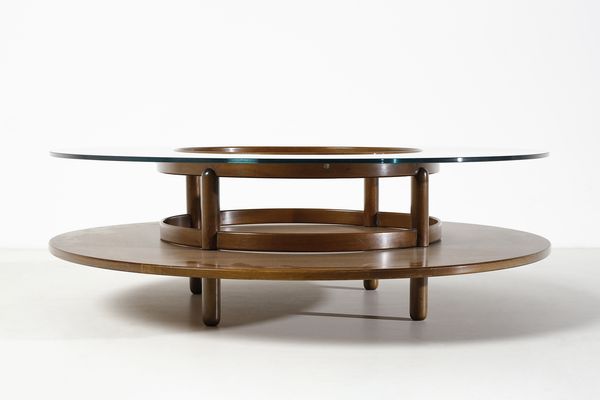 FRATTINI GIANFRANCO (1926 - 2004) : Tavolo da salotto per Figli di Amedeo Cassina, Meda  - Asta Asta 443 | DESIGN E ARTI DECORATIVE DEL NOVECENTO Online - Associazione Nazionale - Case d'Asta italiane