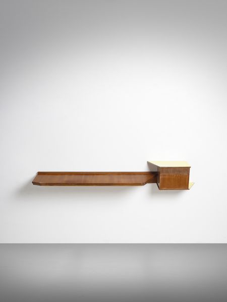 VITTORIO CHIAIA & MASSIMO NAPOLITANO : attribuito. Consolle pensile  - Asta Asta 443 | DESIGN E ARTI DECORATIVE DEL NOVECENTO Online - Associazione Nazionale - Case d'Asta italiane