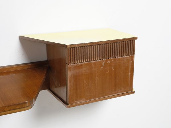 VITTORIO CHIAIA & MASSIMO NAPOLITANO : attribuito. Consolle pensile  - Asta Asta 443 | DESIGN E ARTI DECORATIVE DEL NOVECENTO Online - Associazione Nazionale - Case d'Asta italiane