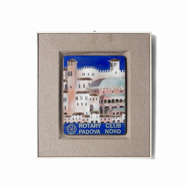 DE POLI PAOLO (1905 - 1996) : Placca  - Asta Asta 443 | DESIGN E ARTI DECORATIVE DEL NOVECENTO Online - Associazione Nazionale - Case d'Asta italiane