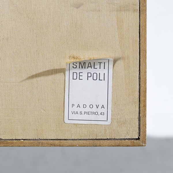 DE POLI PAOLO (1905 - 1996) : Placca  - Asta Asta 443 | DESIGN E ARTI DECORATIVE DEL NOVECENTO Online - Associazione Nazionale - Case d'Asta italiane
