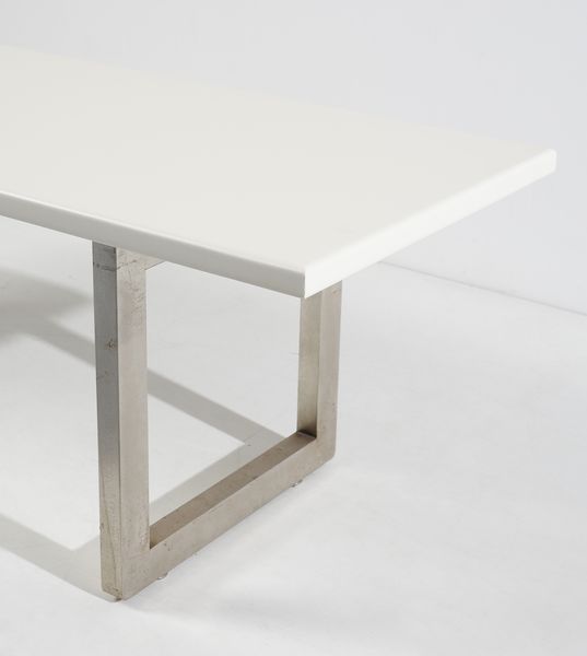 SALOCCHI CLAUDIO (1934 - 2009) : attribuito. Tavolo probabile produzione Sormani, Arosio  - Asta Asta 443 | DESIGN E ARTI DECORATIVE DEL NOVECENTO Online - Associazione Nazionale - Case d'Asta italiane