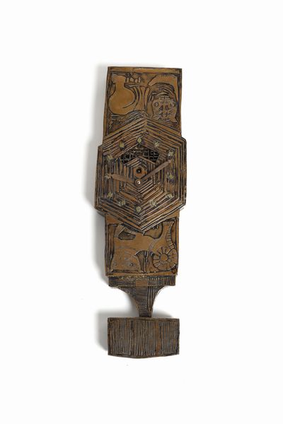 BURCHIELLARO LORENZO (n. 1933) : Orologio da parete, Padova  - Asta Asta 443 | DESIGN E ARTI DECORATIVE DEL NOVECENTO Online - Associazione Nazionale - Case d'Asta italiane