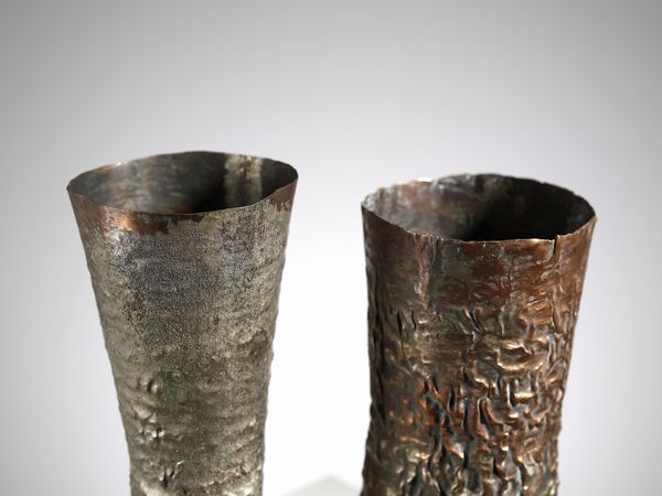 BOTTEGA DI MARIO PINTON : Due vasi informali, Padova  - Asta Asta 443 | DESIGN E ARTI DECORATIVE DEL NOVECENTO Online - Associazione Nazionale - Case d'Asta italiane