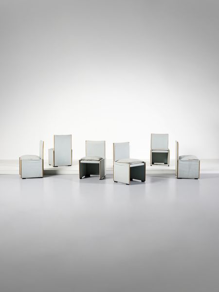 BELLINI MARIO (n. 1935) : Sei sedie mod. 401 Break per Cassina, Meda  - Asta Asta 443 | DESIGN E ARTI DECORATIVE DEL NOVECENTO Online - Associazione Nazionale - Case d'Asta italiane