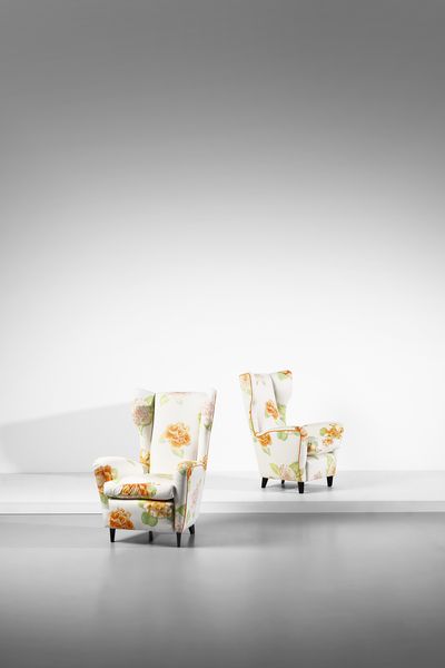 COLOMBO ARIBERTO (n. 1960) : attribuito. Coppia di poltrone  - Asta Asta 443 | DESIGN E ARTI DECORATIVE DEL NOVECENTO Online - Associazione Nazionale - Case d'Asta italiane