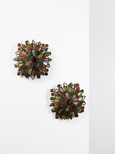 LONGOBARD : Coppia di plafoniere, Verona  - Asta Asta 443 | DESIGN E ARTI DECORATIVE DEL NOVECENTO Online - Associazione Nazionale - Case d'Asta italiane