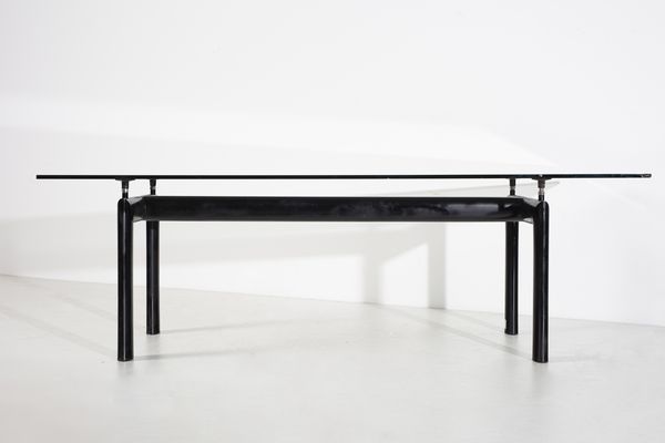 LE CORBUSIER, PIERRE JEANNERET, CHARLOTTE PERRIAND : Tavolo mod. LC6 per Cassina, Meda  - Asta Asta 443 | DESIGN E ARTI DECORATIVE DEL NOVECENTO Online - Associazione Nazionale - Case d'Asta italiane